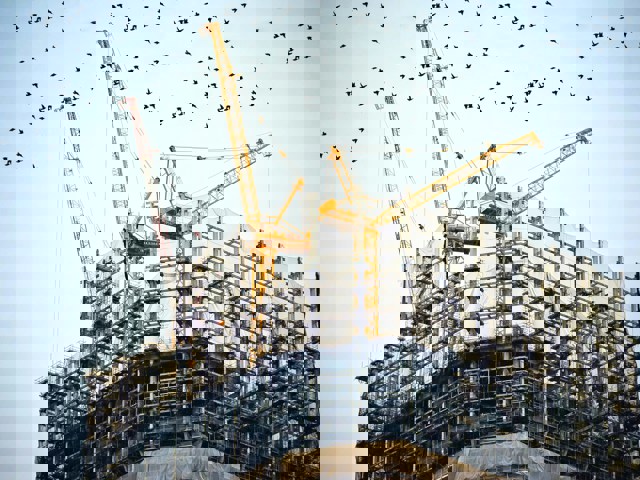 Building engineering high rise housing project